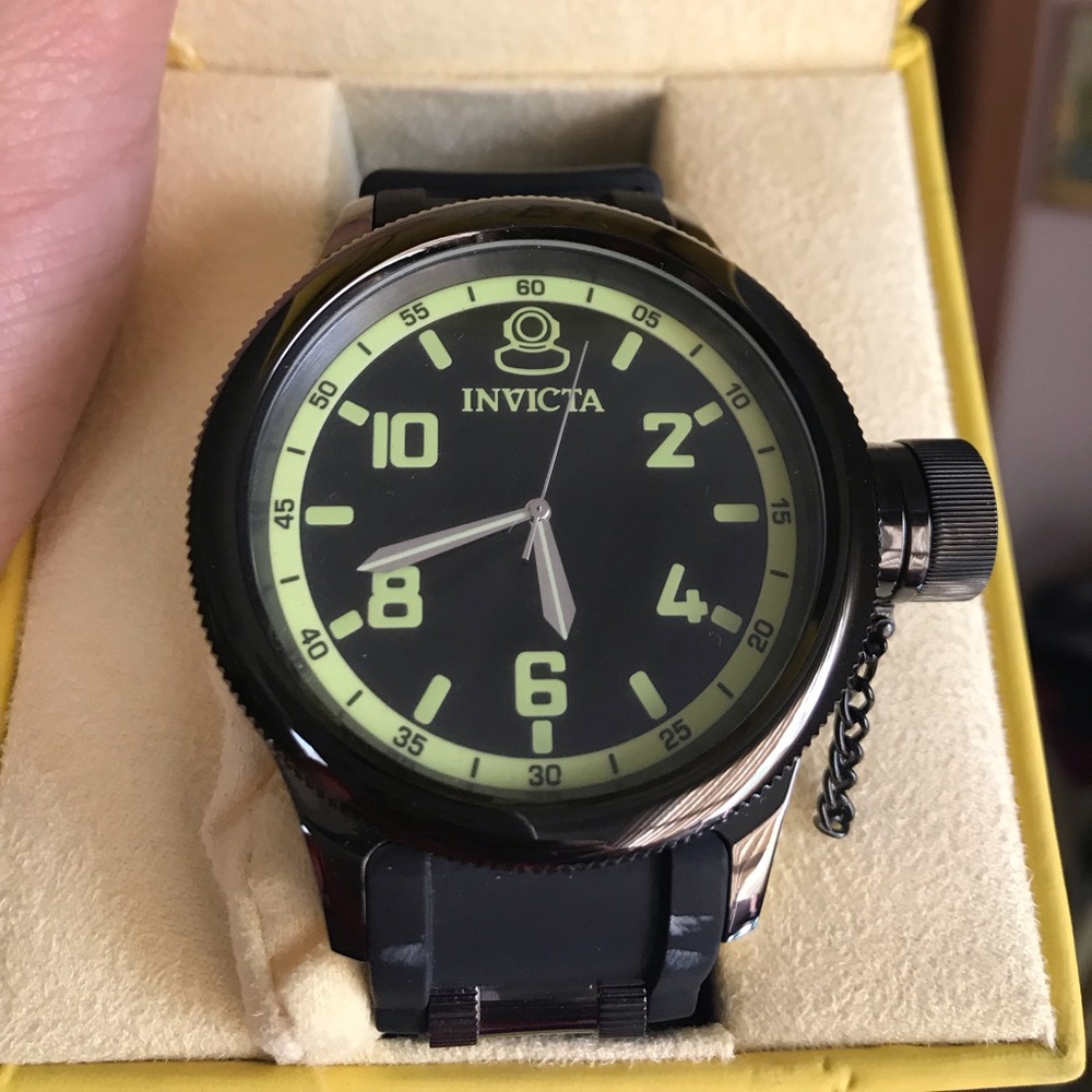 Black Invicta Men’s Watch